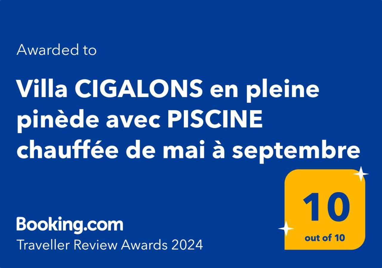 Villa CIGALONS en pleine pinède + PISCINE chauffée Auriol Esterno foto